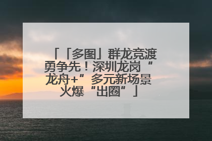 「多图」群龙竞渡勇争先！深圳龙岗“龙舟+”多元新场景火爆“出圈”