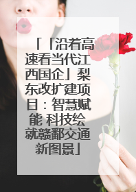 「沿着高速看当代江西国企」梨东改扩建项目：智慧赋能 科技绘就赣鄱交通新图景