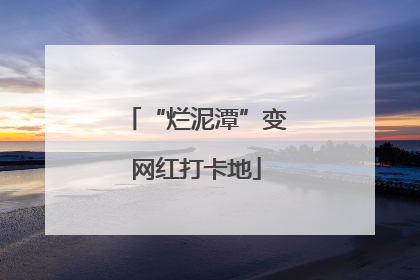 “烂泥潭”变网红打卡地