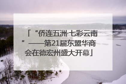 “侨连五洲·七彩云南”——第21届东盟华商会在德宏州盛大开幕