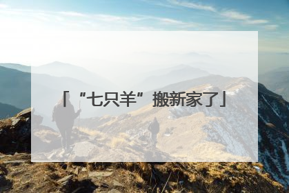 “七只羊”搬新家了