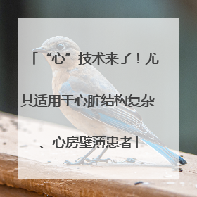“心”技术来了！尤其适用于心脏结构复杂、心房壁薄患者