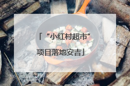 “小红村超市”项目落地安吉
