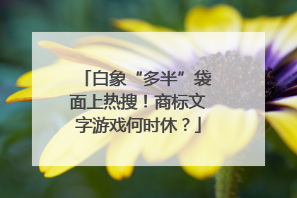 白象“多半”袋面上热搜！商标文字游戏何时休？