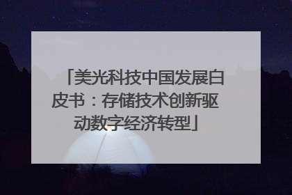 美光科技中国发展白皮书：存储技术创新驱动数字经济转型
