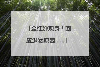 全红婵现身！回应退赛原因……