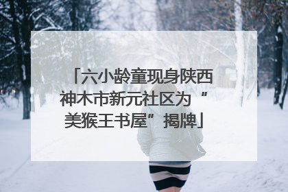六小龄童现身陕西神木市新元社区为“美猴王书屋”揭牌