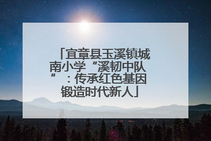 宜章县玉溪镇城南小学“溪韧中队”：传承红色基因 锻造时代新人