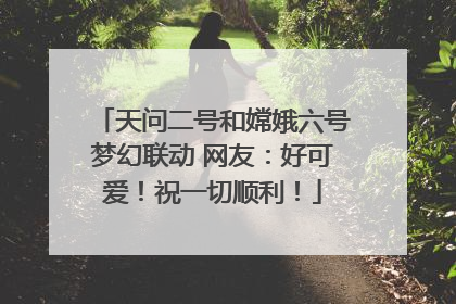天问二号和嫦娥六号梦幻联动 网友：好可爱！祝一切顺利！
