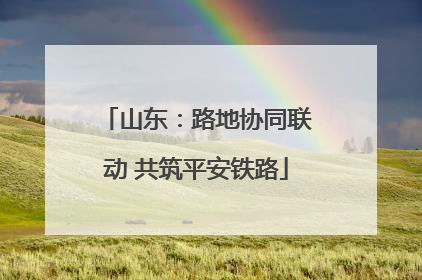 山东：路地协同联动 共筑平安铁路