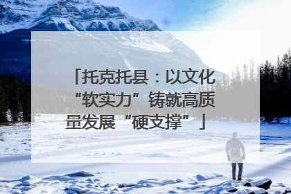 托克托县：以文化“软实力”铸就高质量发展“硬支撑”