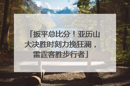 扳平总比分！亚历山大决胜时刻力挽狂澜，雷霆客胜步行者