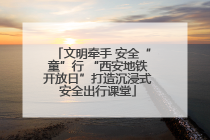 文明牵手 安全“童”行 “西安地铁开放日”打造沉浸式安全出行课堂