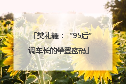 樊礼耀：“95后”调车长的攀登密码