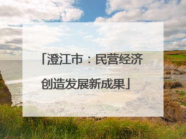 澄江市：民营经济创造发展新成果