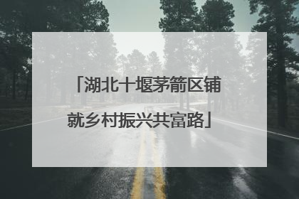 湖北十堰茅箭区铺就乡村振兴共富路