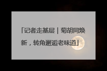记者走基层｜菊胡同焕新，转角邂逅老味道