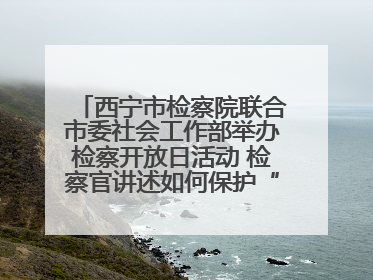 西宁市检察院联合市委社会工作部举办检察开放日活动 检察官讲述如何保护“少年的你”