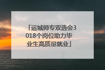 运城师专双选会3018个岗位助力毕业生高质量就业