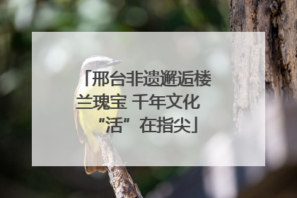 邢台非遗邂逅楼兰瑰宝 千年文化“活”在指尖