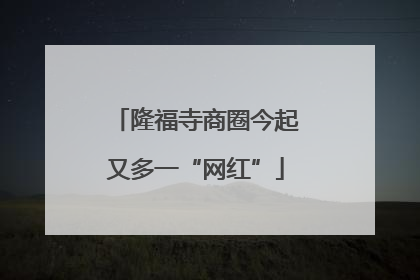隆福寺商圈今起又多一“网红”