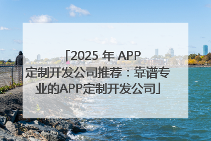 2025 年 APP 定制开发公司推荐：靠谱专业的APP定制开发公司